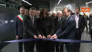 Mattarella inaugura il supercomputer europeo Leonardo al Tecnopolo di Bologna