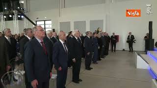 Il lungo applauso per il Presidente Mattarella a 'Made in Inail', Forum della ricerca. Le immagini