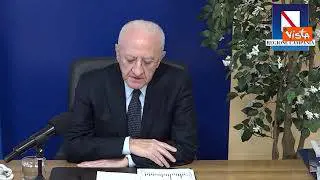 De Luca: "Legge di bilancio ricalca modello Draghi"