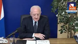 De Luca: "Maroni persona di grandissima umanità e sensibilità"