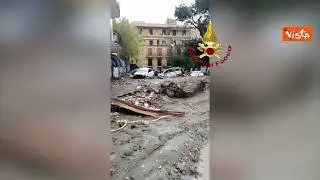 Detriti, frane, allagamenti: la notte da incubo a Ischia