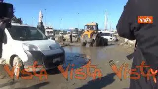 Casamicciola invasa dal fango dopo la frana