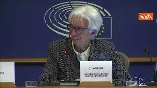 Lagarde (Bce): "Auguro a Meloni miglior successo, appropriato che Italia abbia Primo ministro donna"