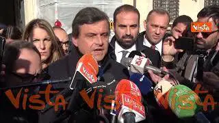 Calenda: “Non voteremo la fiducia sulla manovra, ma non faremo ostruzionismo”