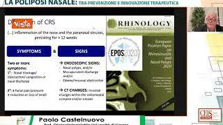 Professor Castelnuovo: "Sinusite coinvolge 15% della popolazione"