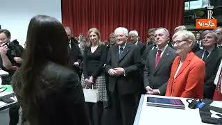 Mattarella visita il Politecnico Federale di Zurigo