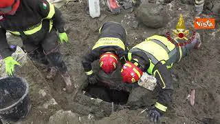 Le difficili operazioni di ricerca dei dispersi a Ischia