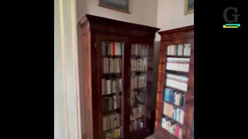 La casa di Croce: la biblioteca, la panchetta, la stanza dedicata a Vico
