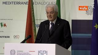 Ucraina, Mattarella: “Conseguenze guerra aggravano problemi nel Mar Mediterraneo”