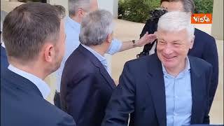 Il Ministro degli Esteri Tajani incontra i membri del PPE ad Atene, le immagini