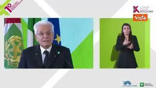 Mattarella: Autonomia Regioni garantisca in tutto il territorio nazionale i diritti sociali e civili