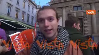 Prima alla Scala, davanti al teatro una tavola apparecchiata a lume di candela per protesta