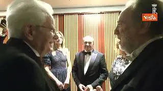 Il Maestro Chailly a Mattarella: "Si è avverato l'auspicio dello scorso anno, è tornato"