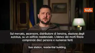 Zelensky: "In attacchi russi nella regione di Donetsk morte 10 persone"