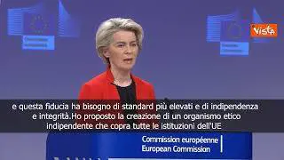 Von der Leyen: Accuse contro vicepresidente Parlamento Ue destano massima preoccupazione