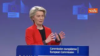 Von der Leyen: "Russia ha tagliato dell'80% le forniture di gas"