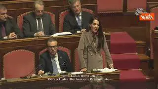 Ronzulli: "Non partecipo al voto del Decreto Rave"