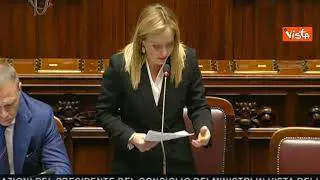 Meloni alla Camera: "In ritardo per il traffico, non ho detto che è colpa di Gualtieri"
