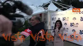 La Russa arriva alla festa per i 10 anni di FdI: “Eravamo sicuri di essere la sorpresa”