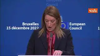 Qatargate, Metsola: "Pacchetto di riforme pronto per il prossimo anno"