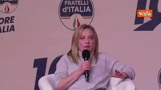 Meloni: “Intervenire su reddito cittadinanza non è odiare poveri, altri li sfruttano per voti”