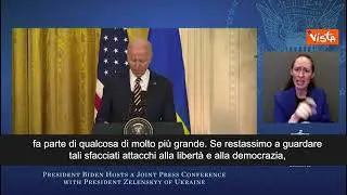 Biden: "Non sarete mai soli, vostra lotta parte di qualcosa di più grande"