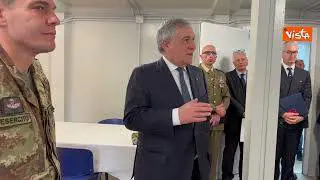 Tajani al contingente italiano in Libano: "Siete le nostre bandiere all'estero"
