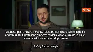 Zelensky: "Ci avviciniamo alla vittoria passo dopo passo"