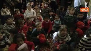 Mattarella accoglie al Quirinale bambini delle case famiglia. Per loro doni e merenda