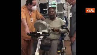 Morte Pelè, ecco il video della riabilitazione alla cyclette dopo l'operazione nel 2021
