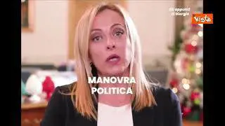 Manovra, Meloni: “Ne vado fiera, è dedicata a futuro e ottimismo della Nazione”