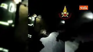 Si avventurano sull’Etna, salvati dai Vigili del Fuoco due ragazzi disorientati dal buio