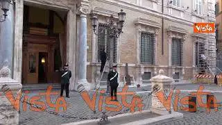 L’entrata principale di Palazzo Madama torna agibile, quasi ultimati i lavori di pulizia