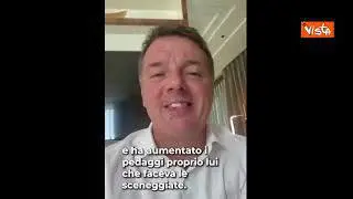 Renzi: “Salvini e Meloni bravi a fare scenette, il costo delle loro scelte poi lo paghiamo noi”