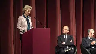 Von der Leyen ricorda Sassoli: “Un uomo appassionato che aveva un senso profondo della storia”