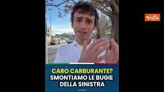 Caro carburante, Bignami (FdI): "Smontiamo le bugie dei sinistrati"