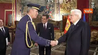 Mattarella riceve le lettere credenziali nuovo Ambasciatore della Spagna Fernandez-Palacios Martinez