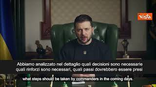 Zelensky: "Faremo tutto il necessario per difendere Soledar"