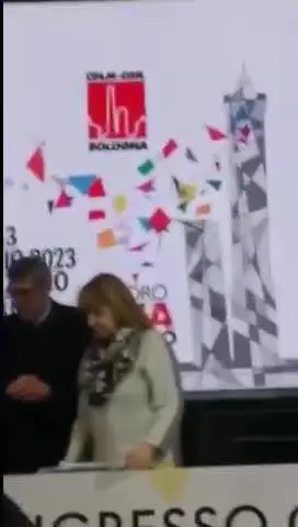 L’inno dell’Urss al congresso della Cgil 