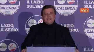 Regionali Lazio, Calenda: “Appoggiamo D’Amato perché è bravo, sanità questione più rilevante”