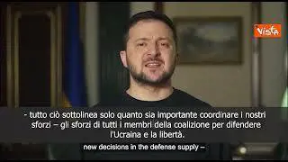 Zelensky: Accelerare su decisioni per l'invio di armi all'Ucraina