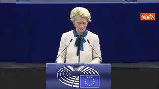 Von der Leyen: "Prezzi del gas più bassi e stoccaggi ancora pieni"