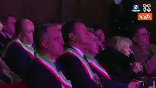 Capitale cultura, Passaggio da Procida a Bergamo, De Luca: Siate testimoni dell'unita dell'Italia