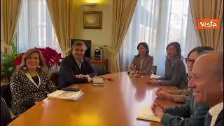 Casellati incontra delegazione del Terzo Polo, le immagini