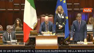 Felice Giuffrè eletto membro laico del Csm, l'annuncio di Fontana alla Camera