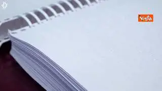 Camera dei Deputati pubblica copia in braille della Costituzione italiana