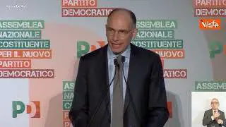 Letta: "Tentativo di sostituire il Pd è fallito"