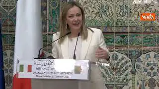 Meloni: "Algeria partner affidabile e di assoluto rilievo strategico"