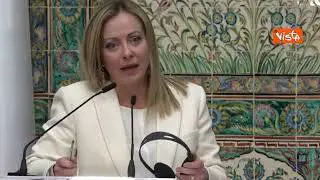 Italia-Algeria, Meloni: “C’è grande voglia dell’Italia di investire ad Algeri”