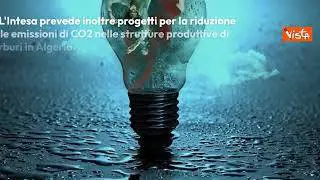 INFOGRAFICA Memorandum Italia - Algeria, ecco i temi